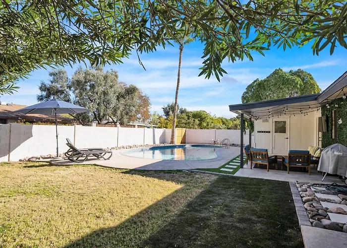 Modern With Pool Near Asu & Scottsdale Tempe